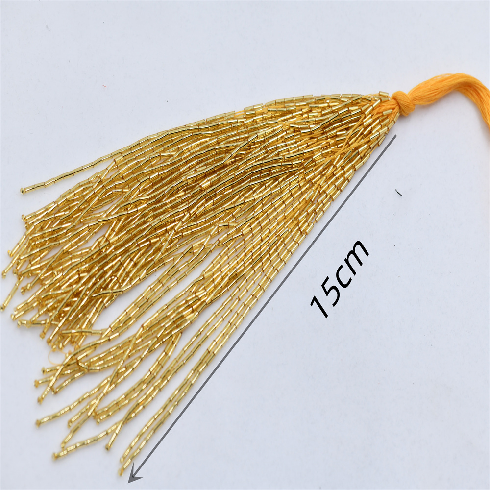 15cm wide 1 bundle gold silver - Beaded Trim Fringe 리뷰 및 가격