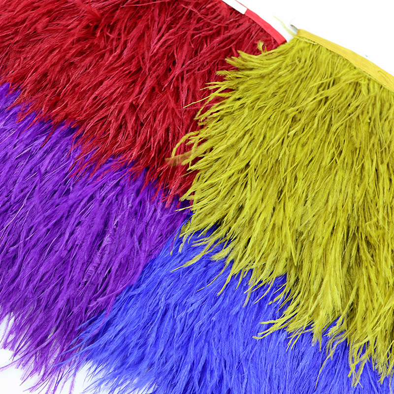 1M 8-10cm Black Ostrich Feathe - Feather Trim Marabou 리뷰 및 가격
