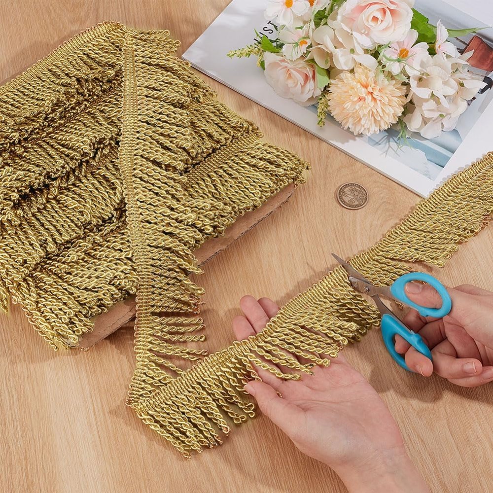 12 Yardsx2.2Inch Fringe Trim C - Tassel Fringe Trim 리뷰 및 가격
