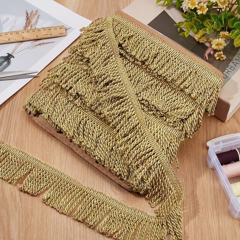 12 Yardsx2.2Inch Fringe Trim C - Tassel Fringe Trim 리뷰 및 가격