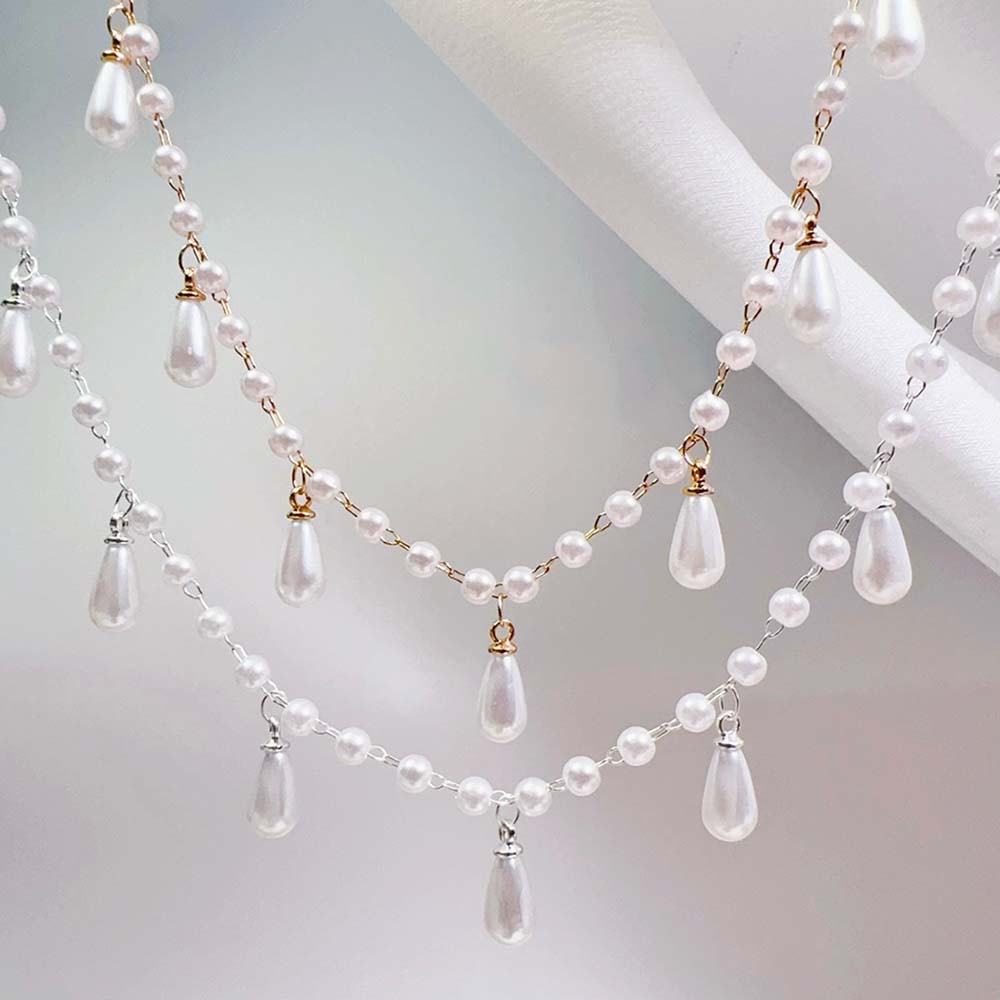 0.5M 1M Imitation Pearl Waterd - Pearl Trim Chain 리뷰 및 가격