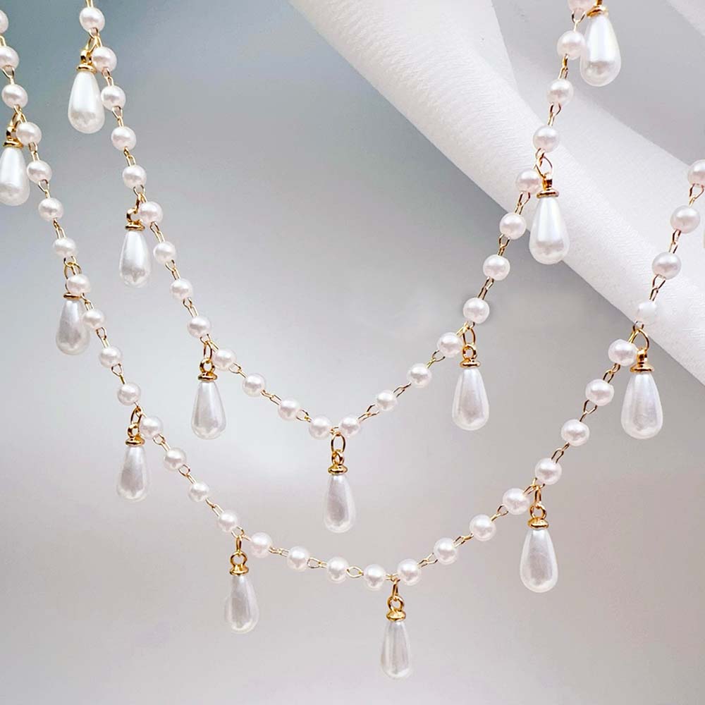 0.5M 1M Imitation Pearl Waterd - Pearl Trim Chain 리뷰 및 가격