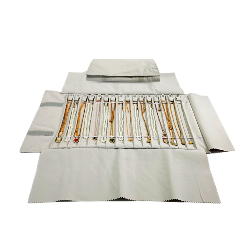 New Necklace Storage Roll Bag  - Velvet Ribbon Roll 리뷰 및 가격