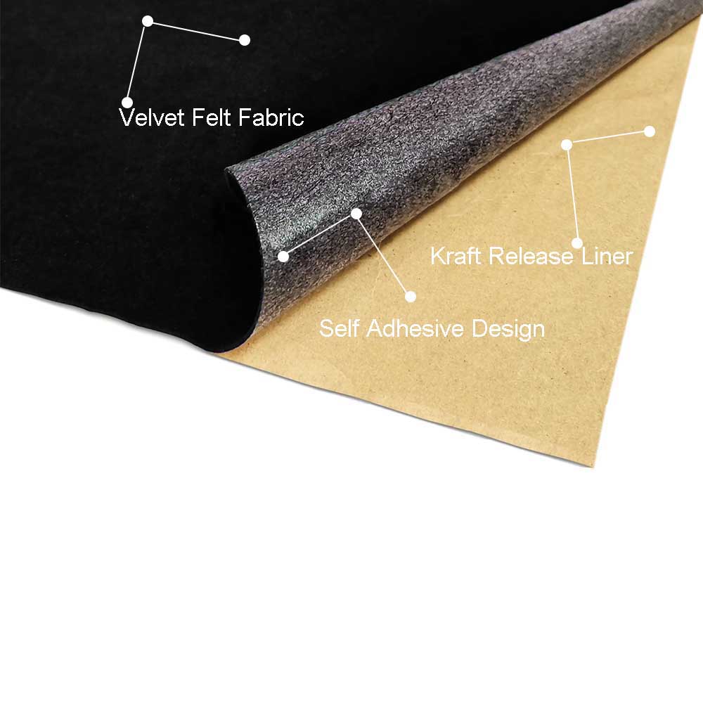 1 roll 45 x 148cm Self-adhesiv - Velvet Ribbon Roll 리뷰 및 가격