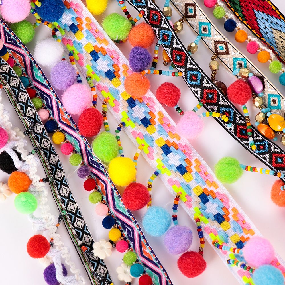 1yard Bohemia Tassel Lace Trim - Tassel Fringe Trim 리뷰 및 가격