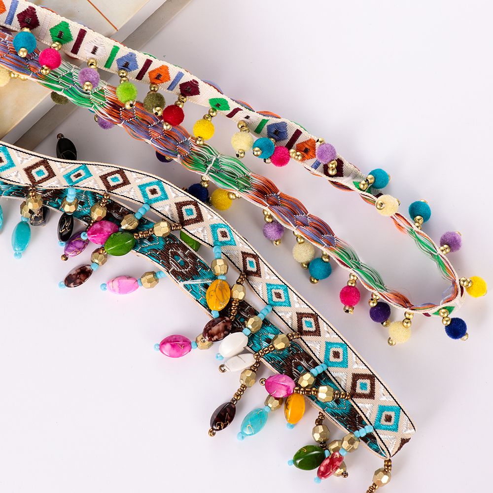 1yard Bohemia Tassel Lace Trim - Tassel Fringe Trim 리뷰 및 가격