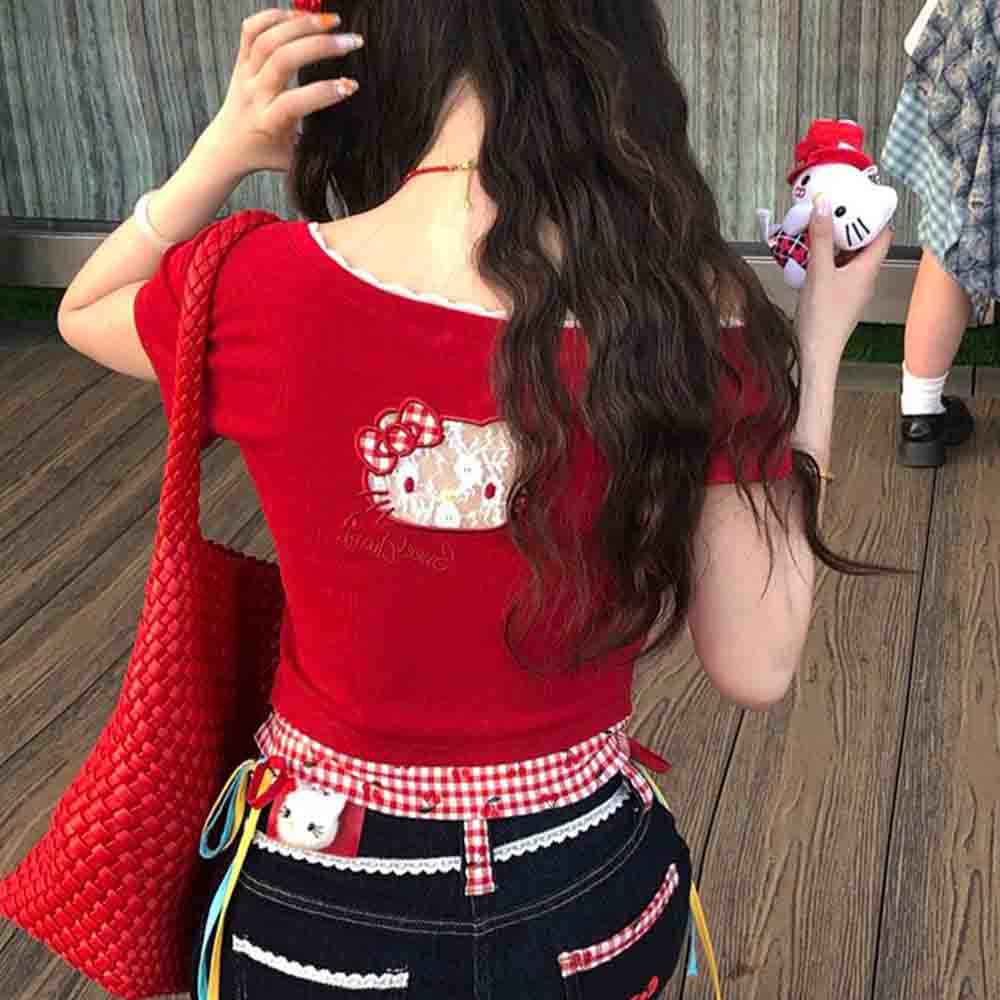 Hello Kitties Summer Women's S - Embellish Knit 리뷰 및 가격