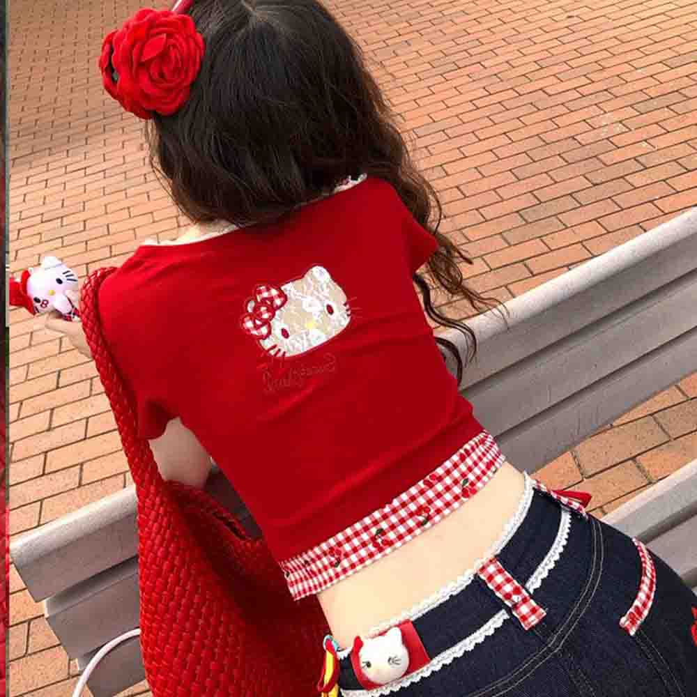 Hello Kitties Summer Women's S - Embellish Knit 리뷰 및 가격