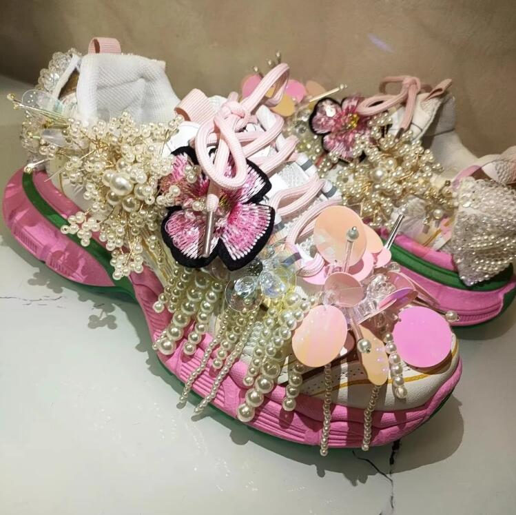 Princess style Pearl Beadings  - Tassel Fringe Trim 리뷰 및 가격