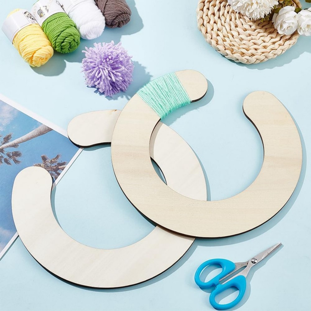2pcs Wooden Pom Pom Maker Set  - Pom Pom Maker Tool 리뷰 및 가격