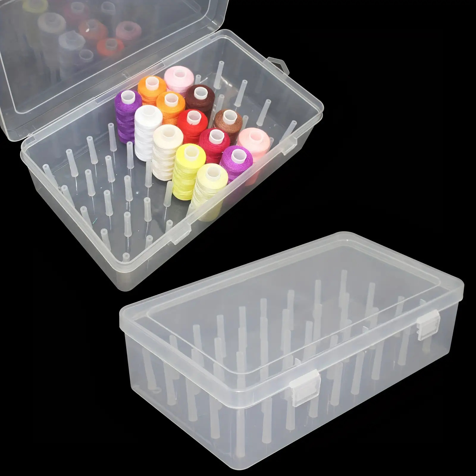 Clear Plastic Sewing Thread St - Craft Embellishment Storage 리뷰 및 가격