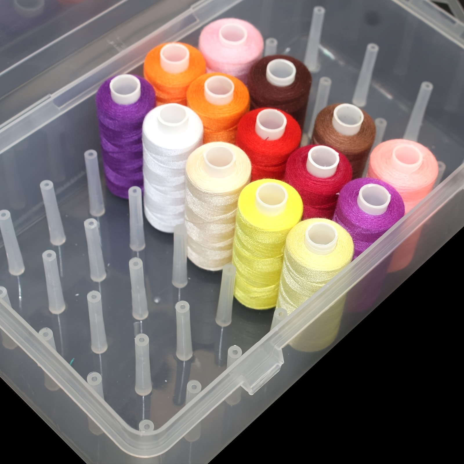 Clear Plastic Sewing Thread St - Craft Embellishment Storage 리뷰 및 가격