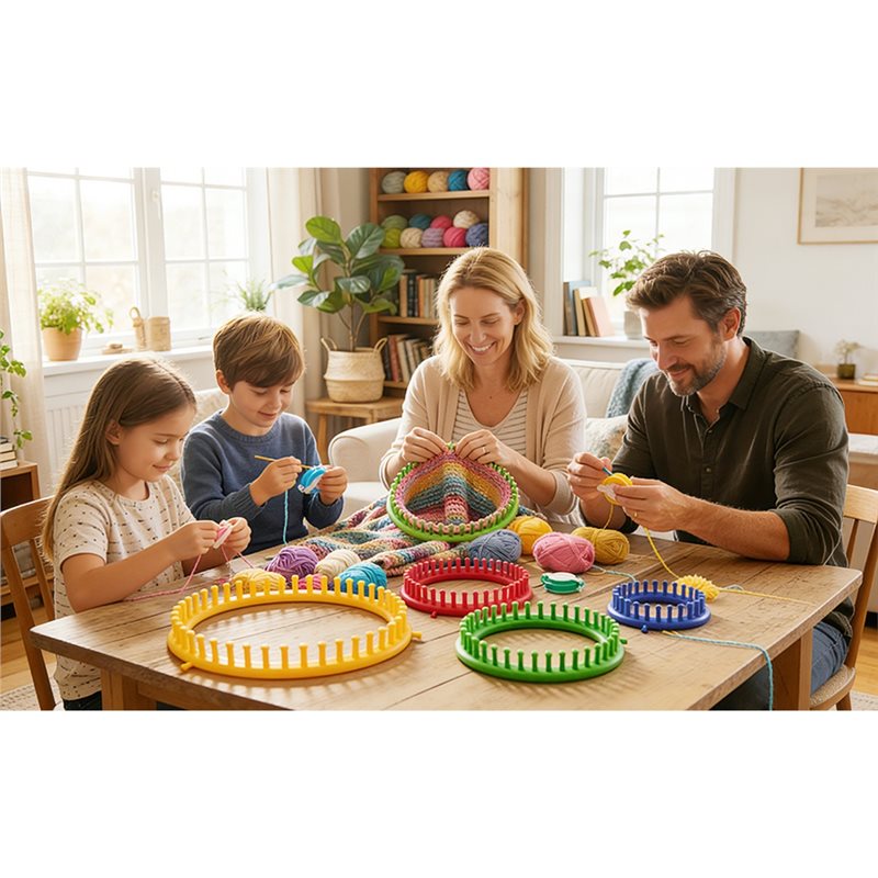 Round Knitting Loom For Hats S - Pom Pom Maker Tool 리뷰 및 가격