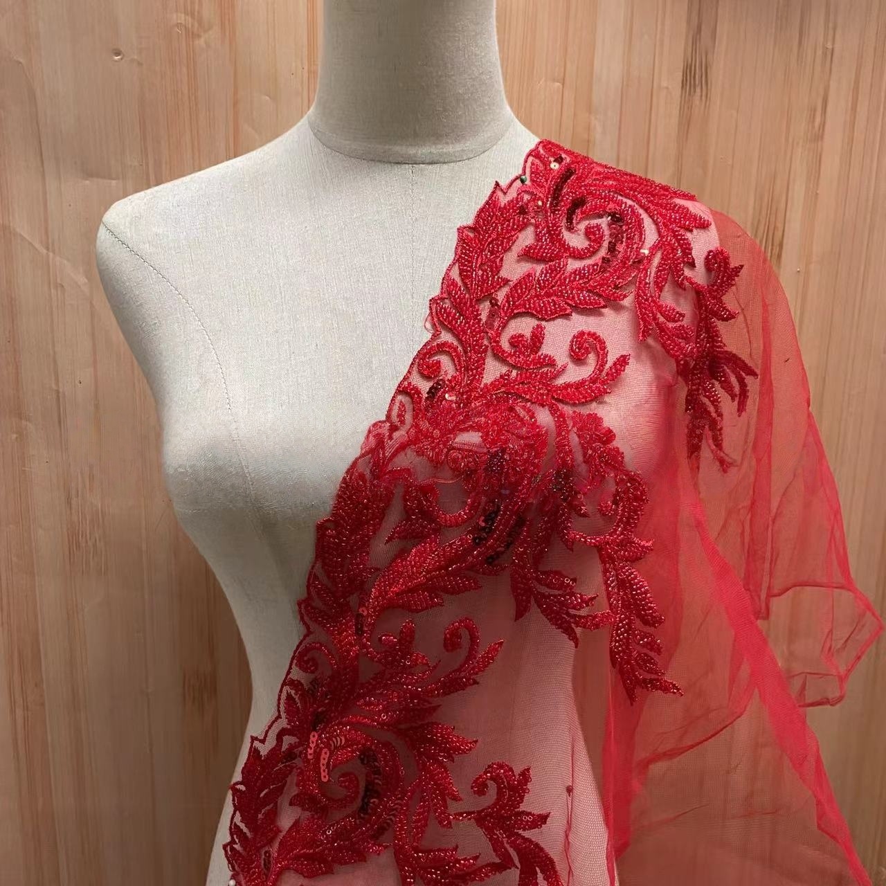 Beaded Embroidery Lace Trim wi - Beaded Trim Fringe 리뷰 및 가격