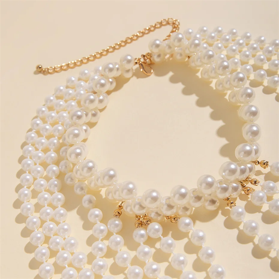 Bridal Tassel Imitation Pearl  - Pearl Trim Chain 리뷰 및 가격