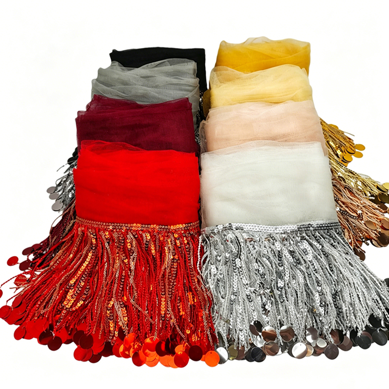 10 Yards Sequins Tassel Lace T - Lace Ribbon Trim 리뷰 및 가격