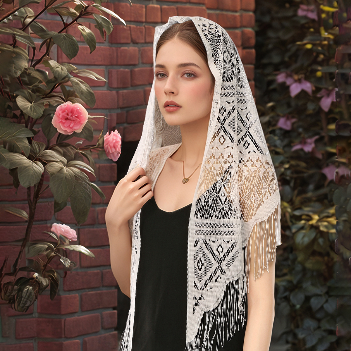 Fashion Lace Embroidery Triang - Tassel Fringe Trim 리뷰 및 가격