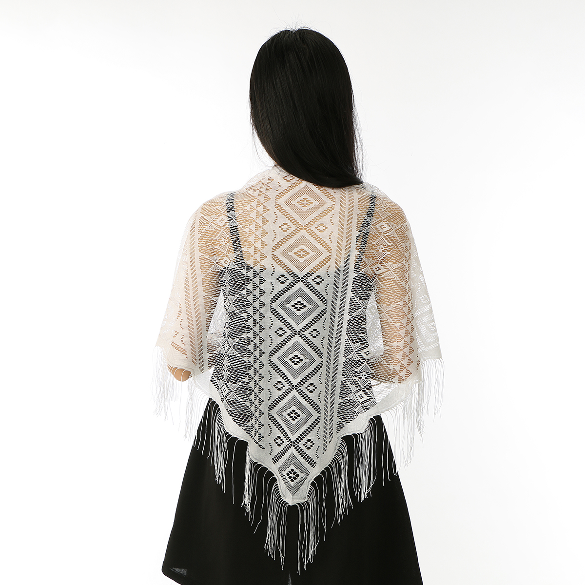Fashion Lace Embroidery Triang - Tassel Fringe Trim 리뷰 및 가격
