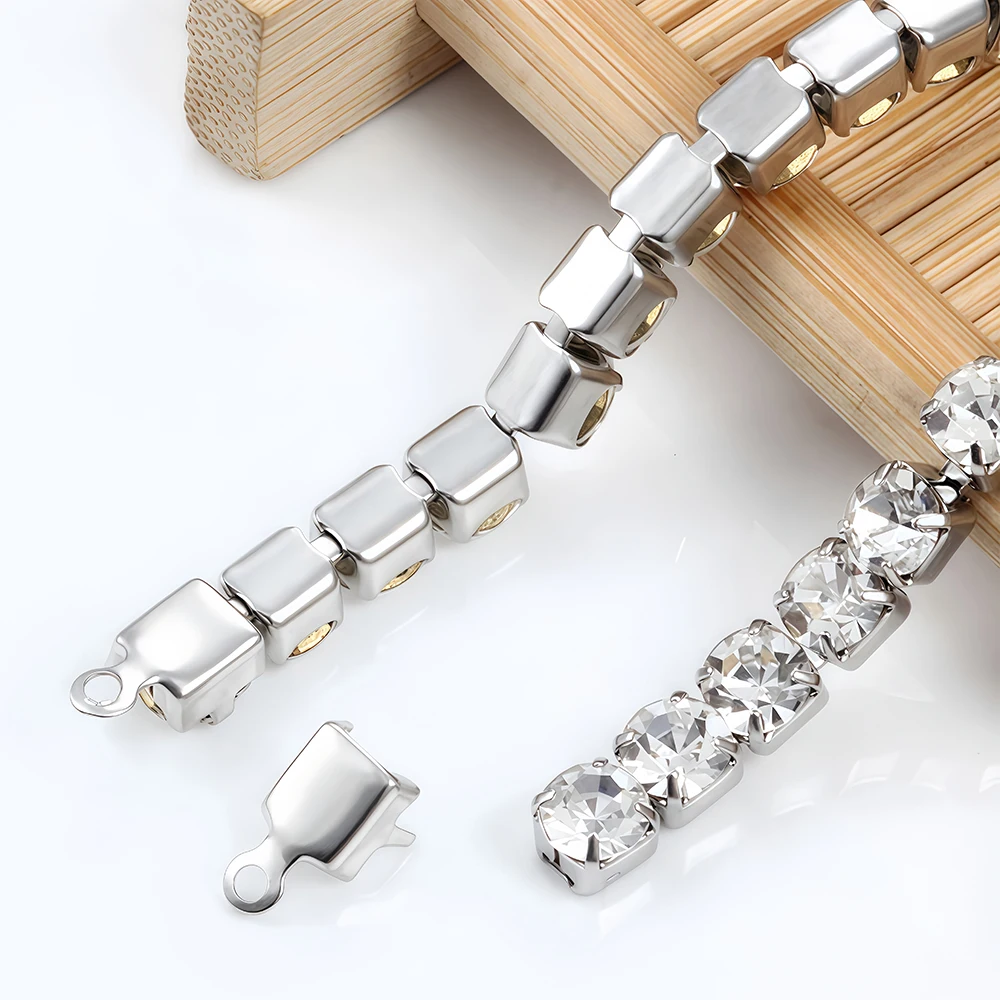 10/20Pcs Stainless Steel Gold  - Beaded Trim Fringe 리뷰 및 가격
