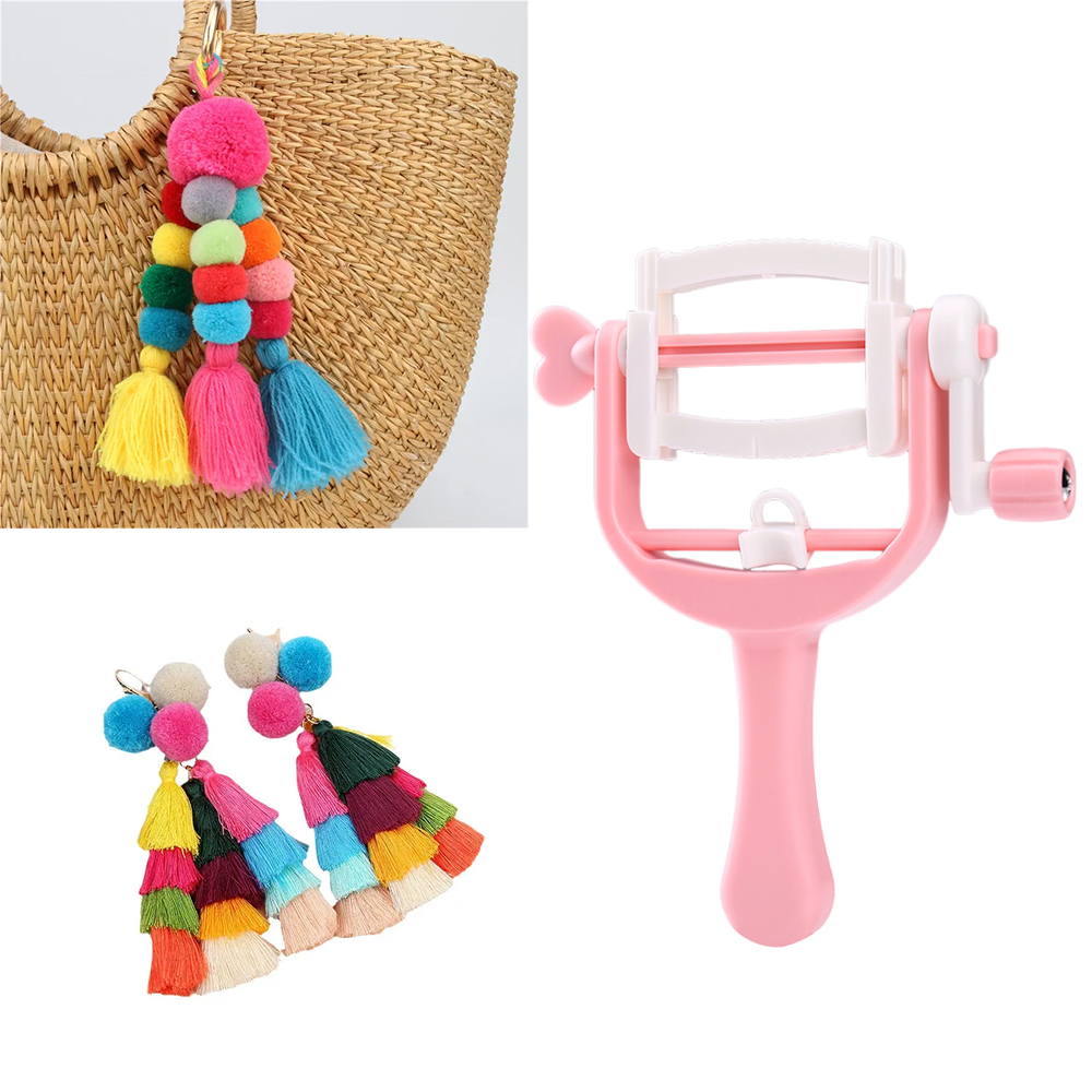 DIY Home Hand Crank Rope Weavi - Pom Pom Maker Tool 리뷰 및 가격