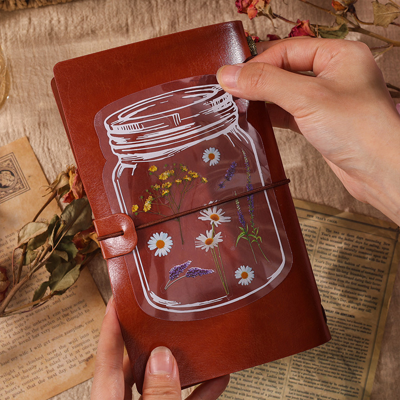 6pcs/pack Retro Plant & Flower - Embellishments For Scrapbooking 리뷰 및 가격