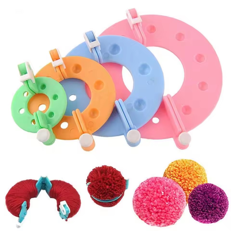 8PCS 4 Sizes Fluff Ball Weaver - Pom Pom Maker Tool 리뷰 및 가격