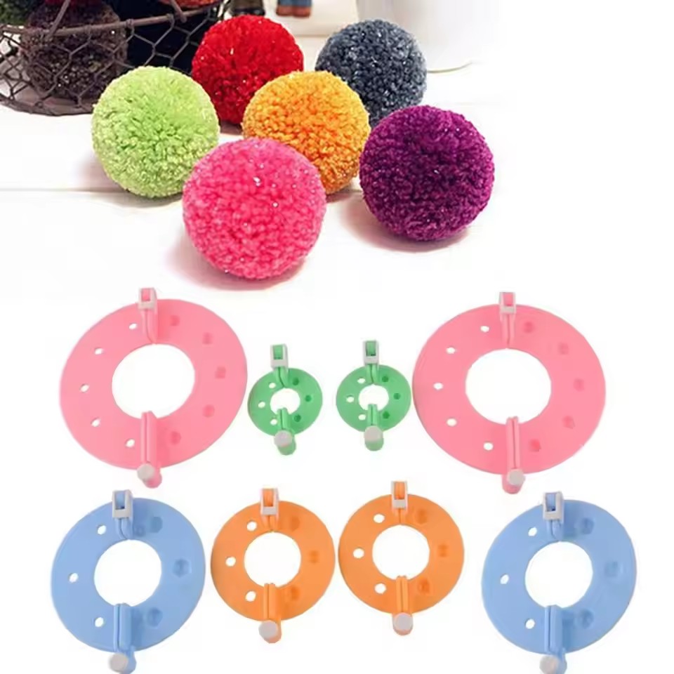 8PCS 4 Sizes Fluff Ball Weaver - Pom Pom Maker Tool 리뷰 및 가격