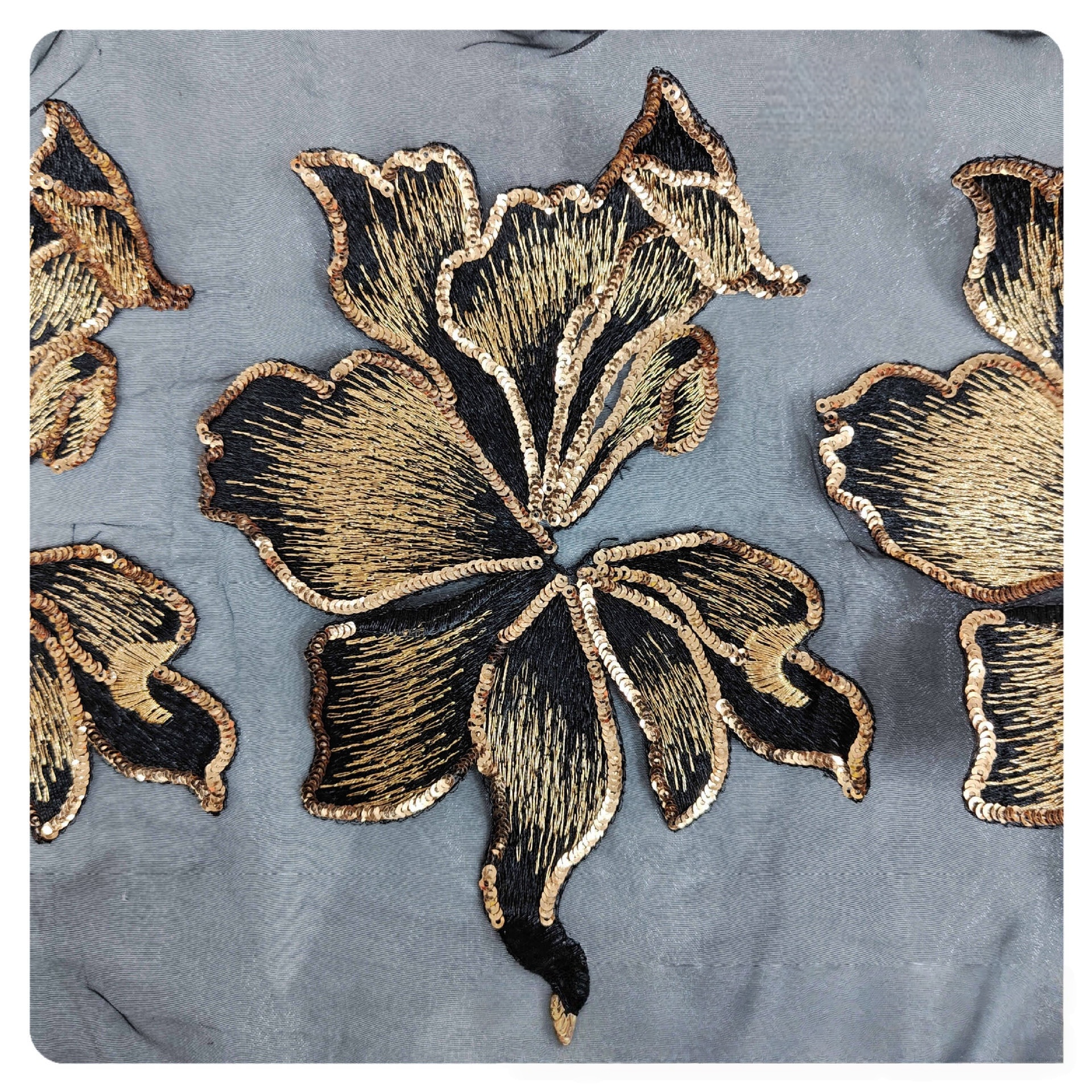 Organza Embroidery Applique Pa - Embellish Craft 리뷰 및 가격