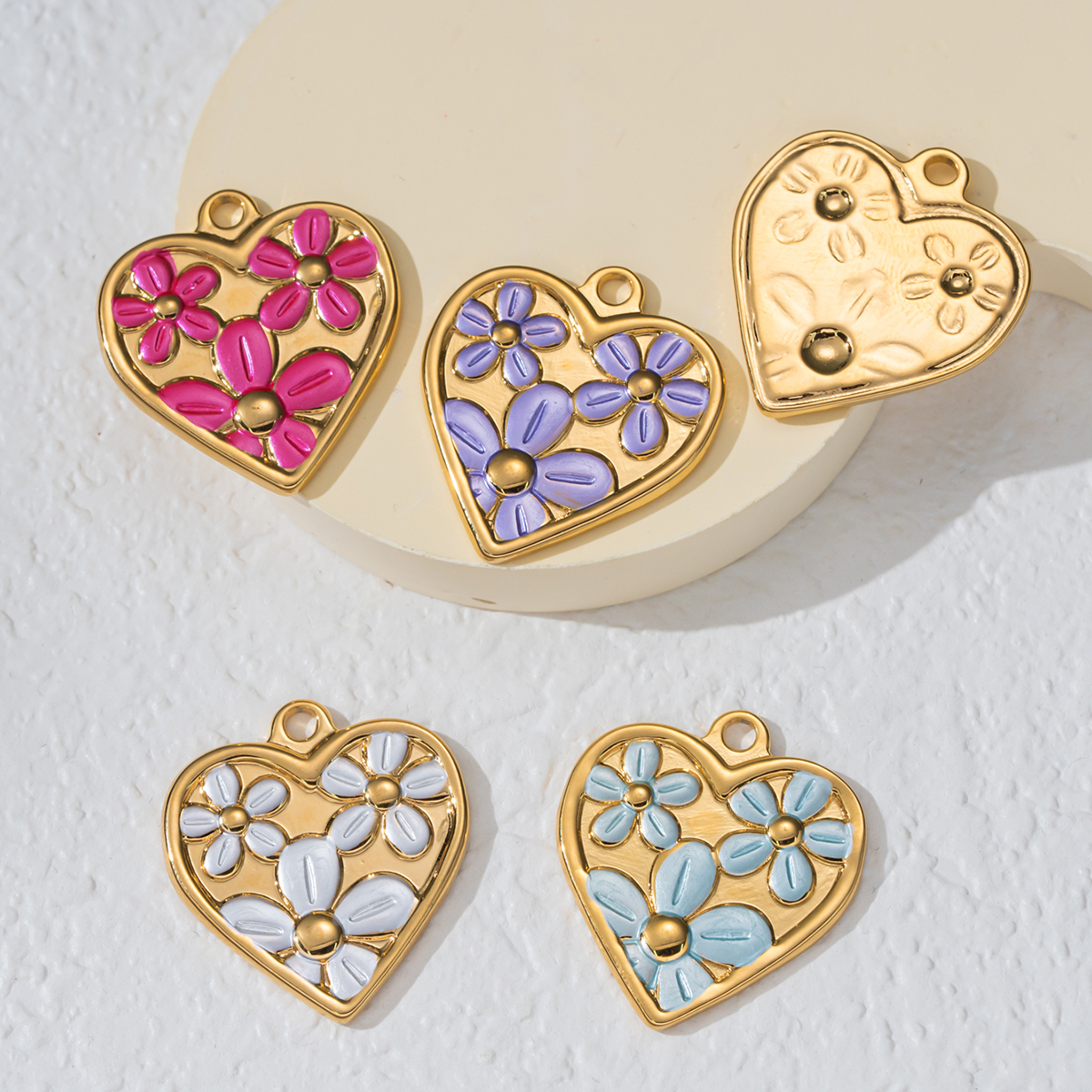 2pcs Stainless Steel Enamel He - Embellishment Crafts 리뷰 및 가격