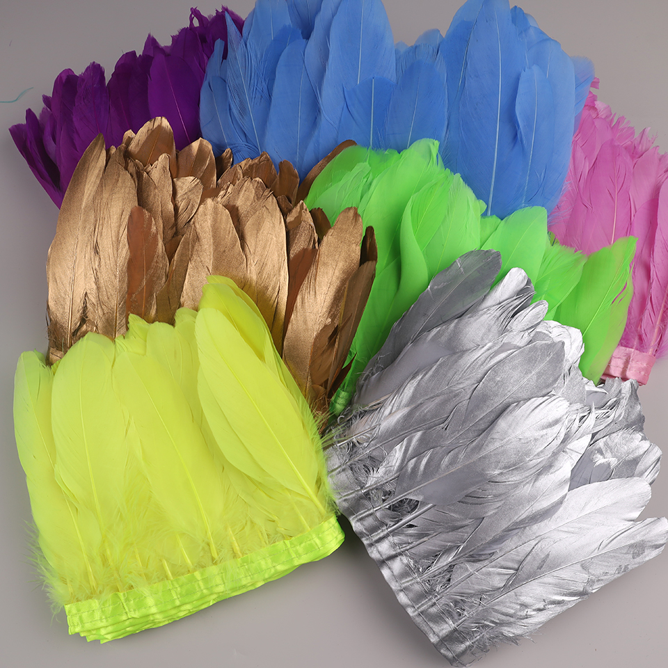 10Meters Goose Feathers on Tap - Feather Trim Marabou 리뷰 및 가격