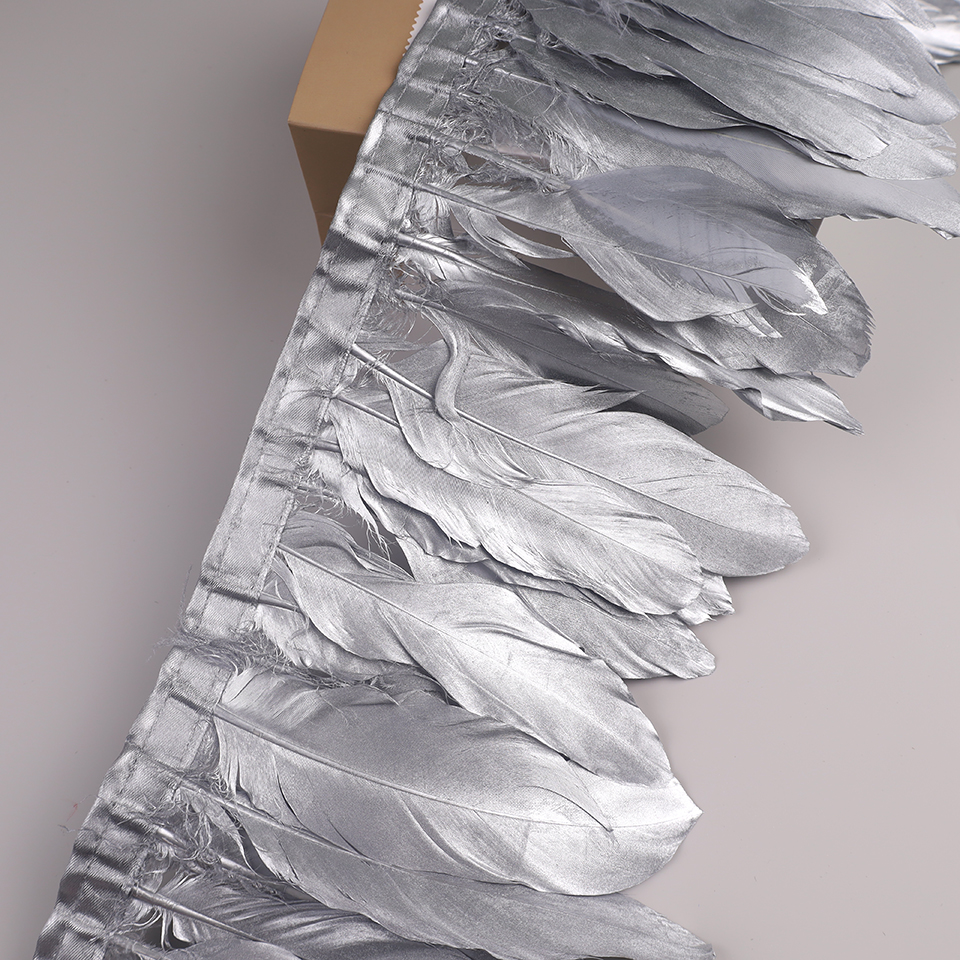 10Meters Goose Feathers on Tap - Feather Trim Marabou 리뷰 및 가격