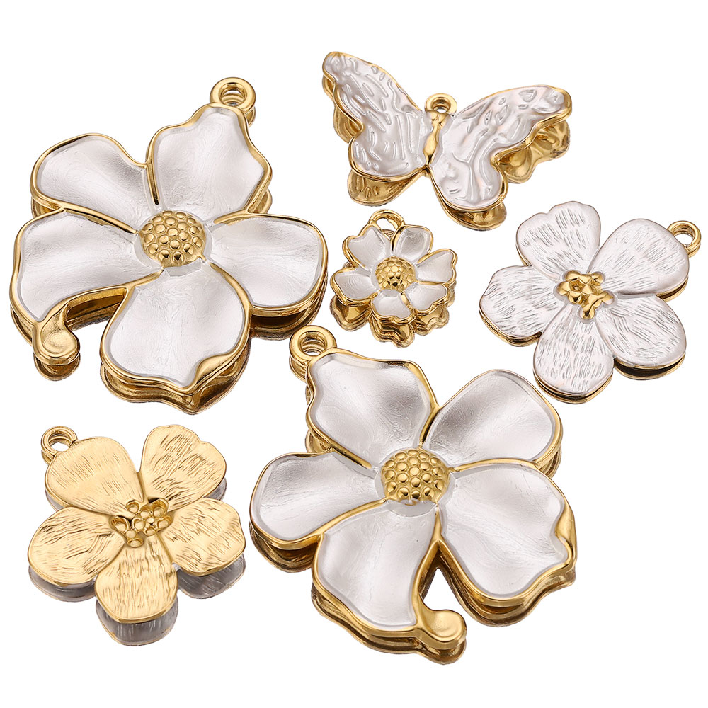 4PCS Stainless Steel White Cha - Embellishment Crafts 리뷰 및 가격