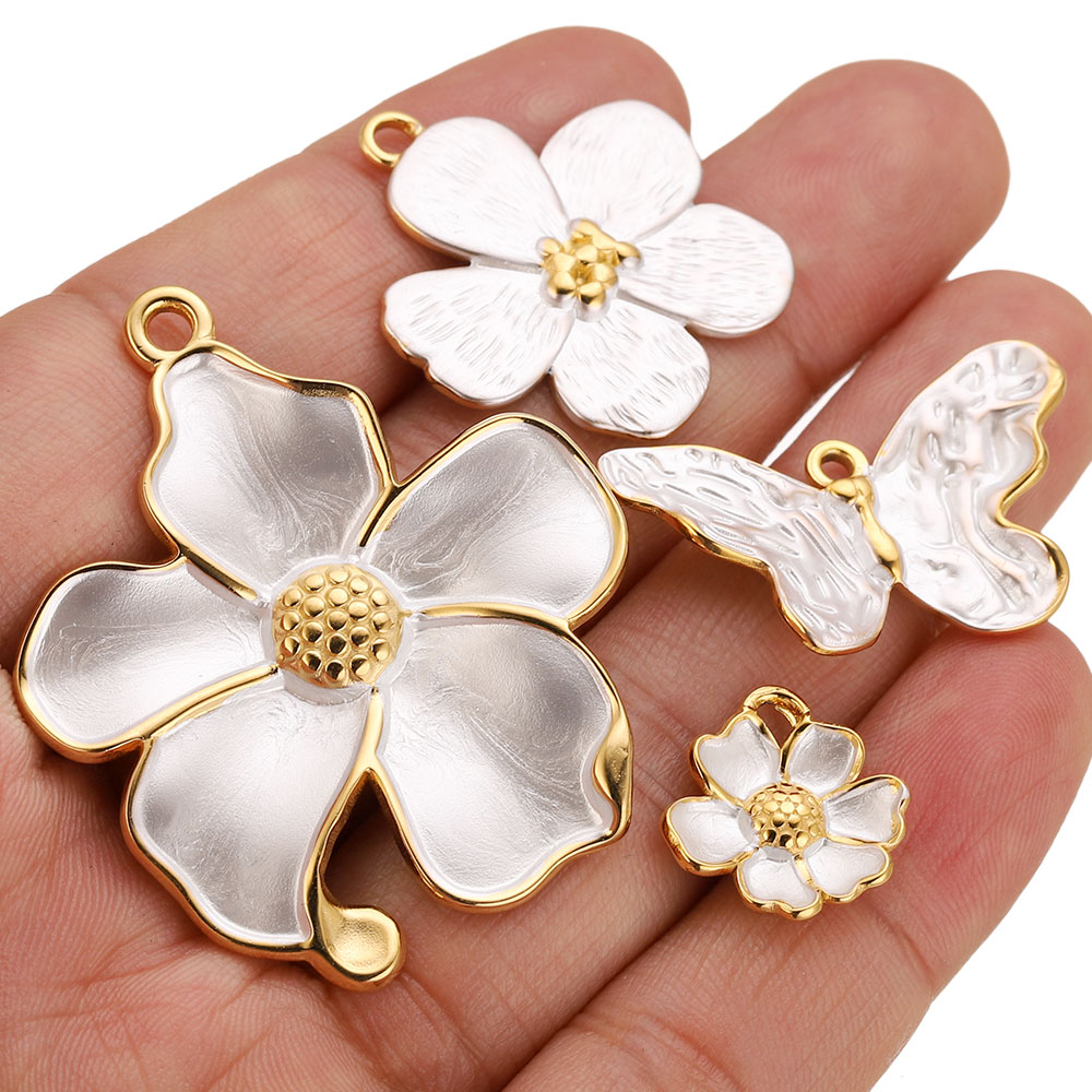 4PCS Stainless Steel White Cha - Embellishment Crafts 리뷰 및 가격