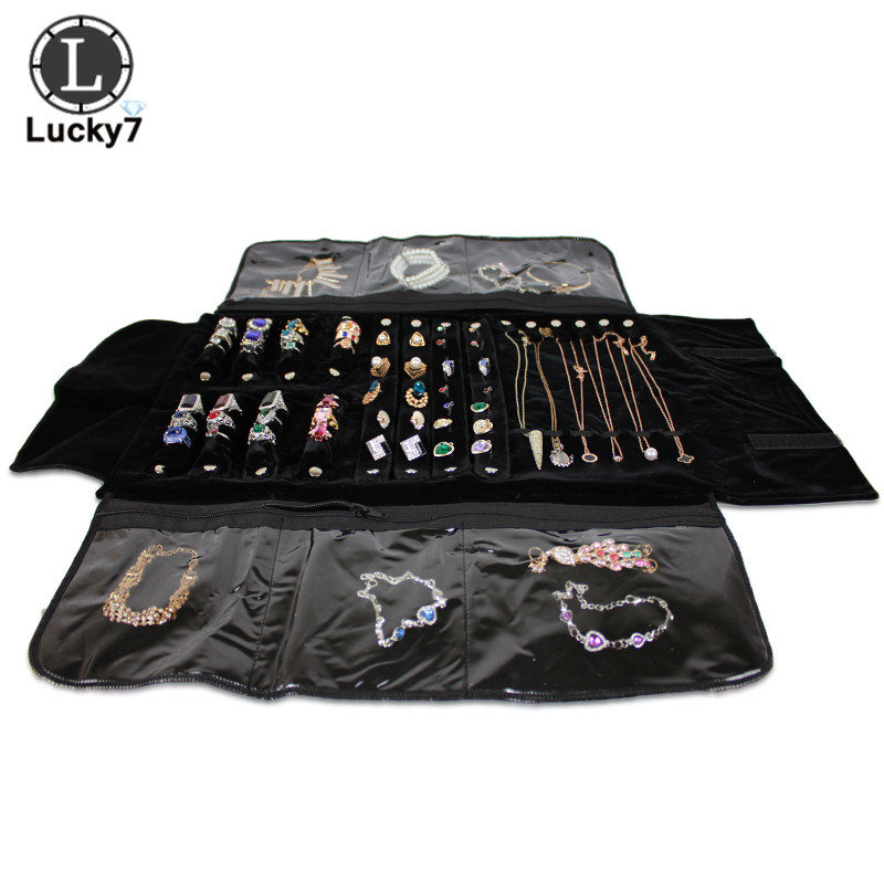 Portable Zipper Velvet Jewelry - Velvet Ribbon Roll 리뷰 및 가격
