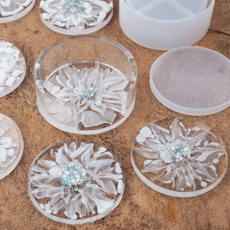 SNASAN Coaster Cup Mat Silicon - Craft Embellishment Storage 리뷰 및 가격