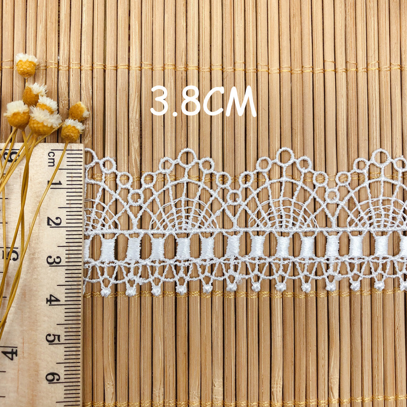 Hollow Embroidery Clavicle Cha - Lace Ribbon Trim 리뷰 및 가격