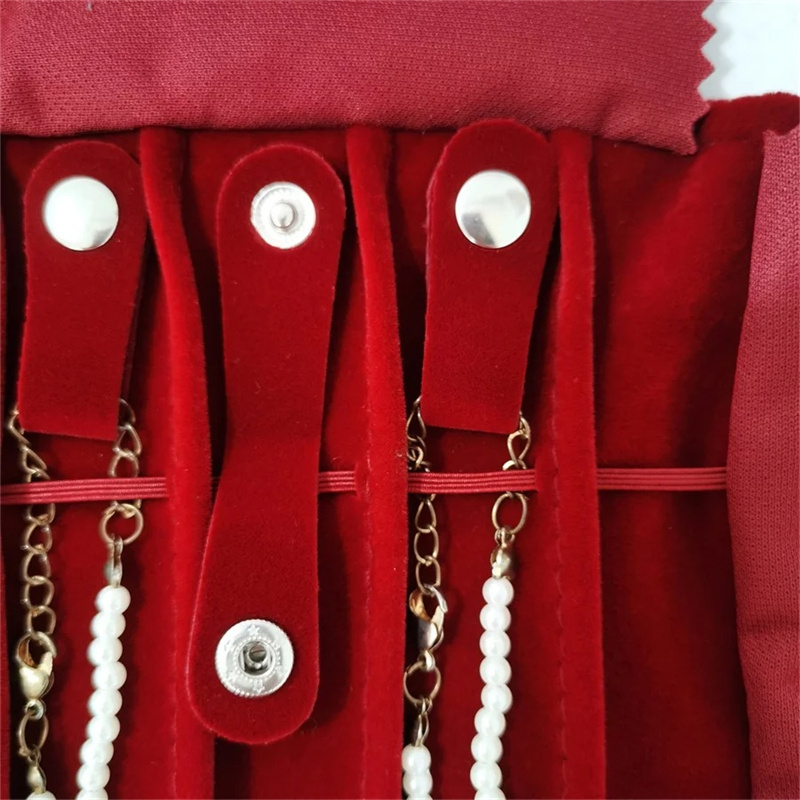 Burgundy Velvet Jewelry Roll-U - Velvet Ribbon Roll 리뷰 및 가격