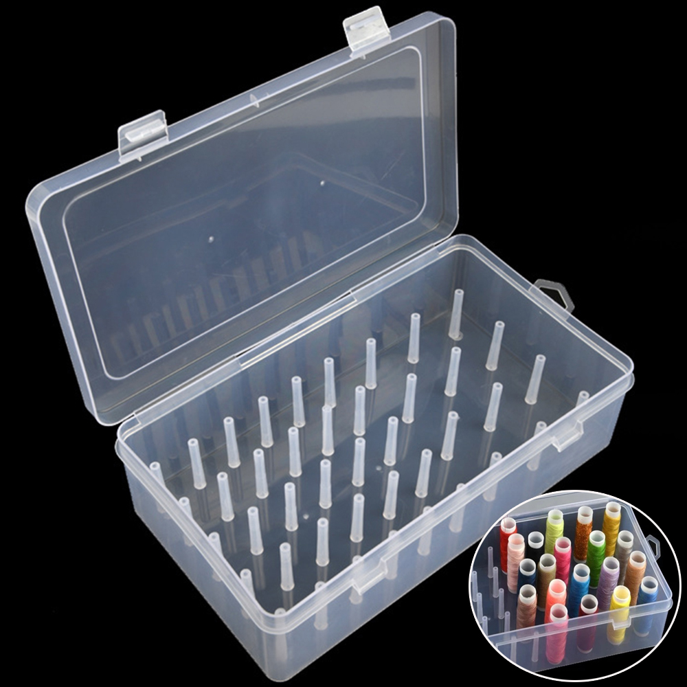 New Sewing Thread Box 42 Piece - Craft Embellishment Storage 리뷰 및 가격