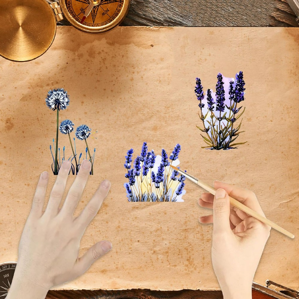 Dandelion Clear Stamps Lavende - Embellishment Crafts 리뷰 및 가격