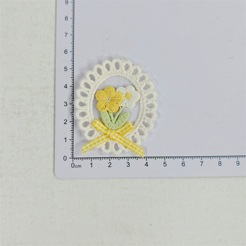 10PCS New Spring Summer Fresh  - Applique Patch Flower 리뷰 및 가격