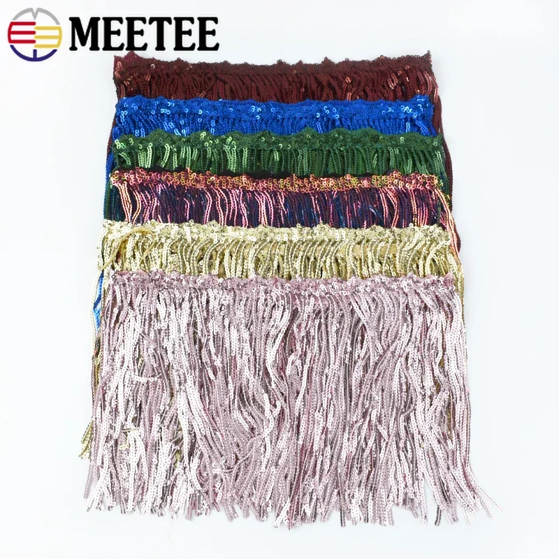 1-5Yards 17cm Latin DanceFring - Fringe Ribbon Sewing 리뷰 및 가격