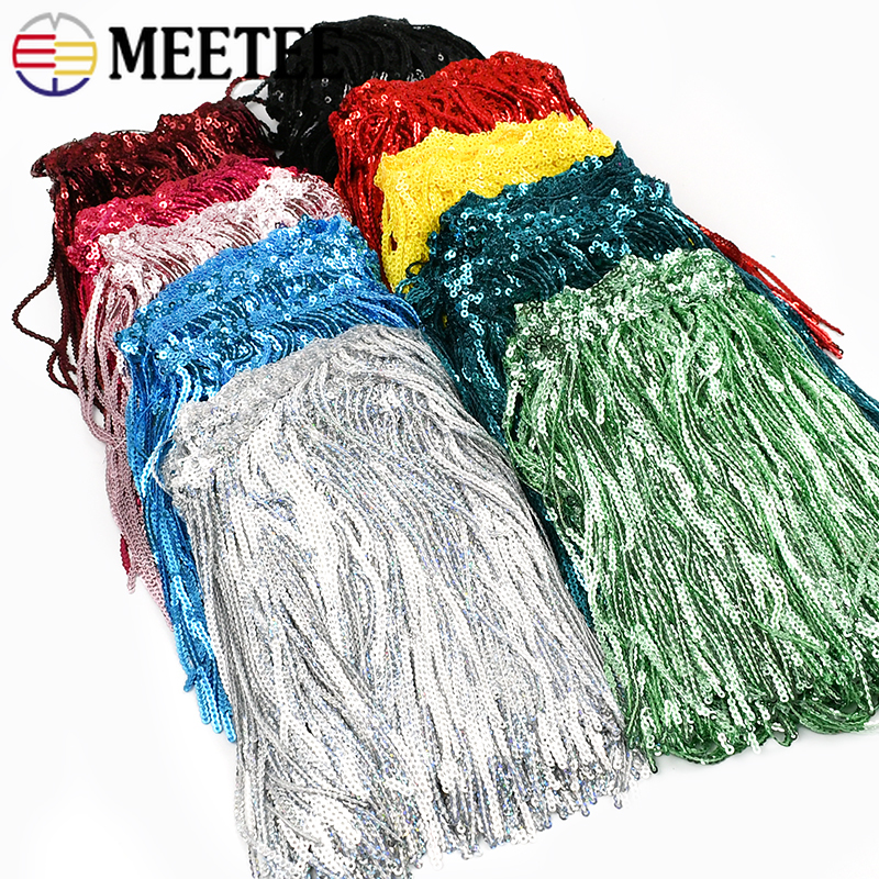 1-5Yards 17cm Latin DanceFring - Fringe Ribbon Sewing 리뷰 및 가격