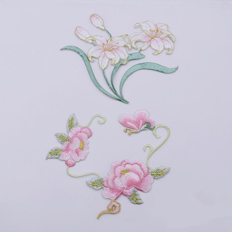 1Pcs DIY Clothes Crafts Embroi - Applique Patch Flower 리뷰 및 가격