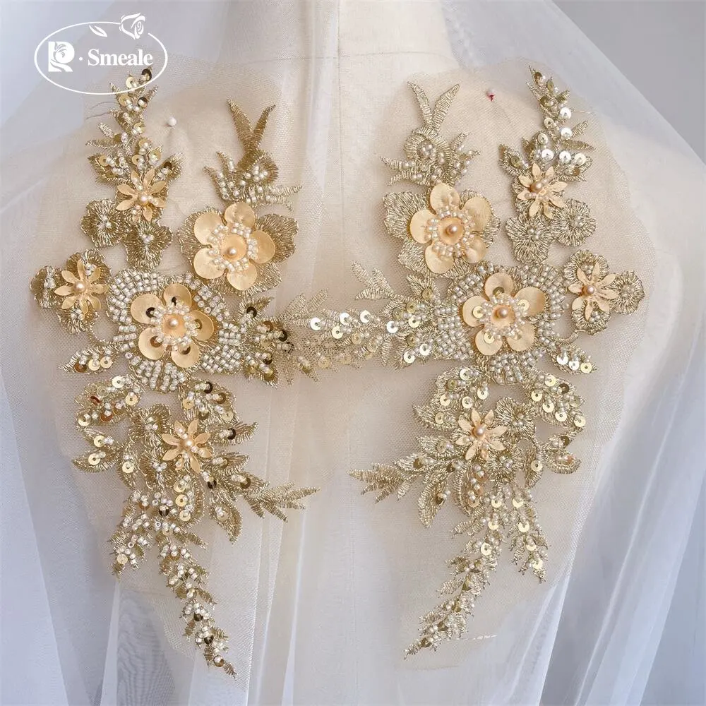 2PCS/1Pair New 12 Colors Sequi - Applique Patch Flower 리뷰 및 가격