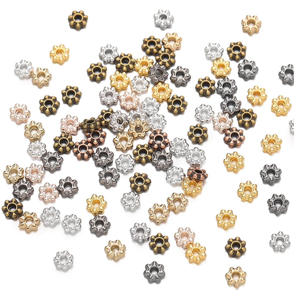 200pcs/lot 4/6mm Daisy Snowfla - Embellishment Crafts 리뷰 및 가격