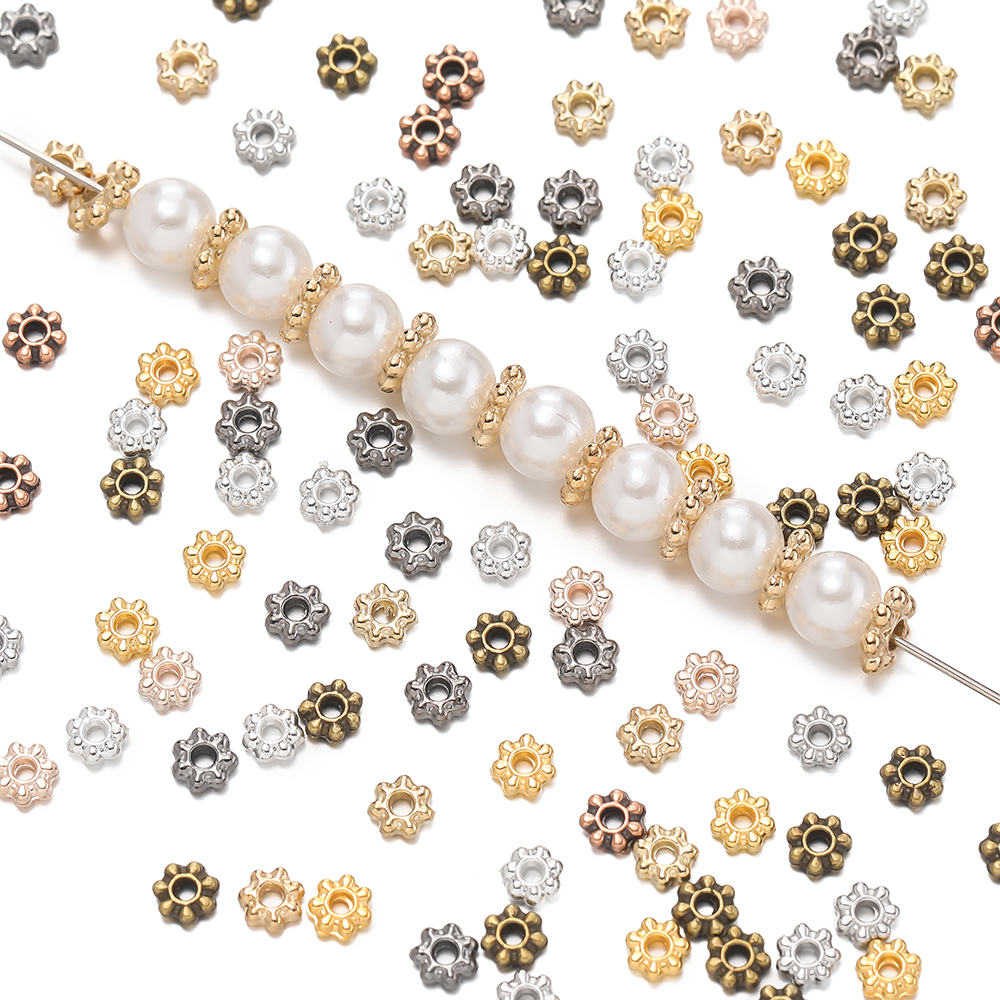 200pcs/lot 4/6mm Daisy Snowfla - Embellishment Crafts 리뷰 및 가격