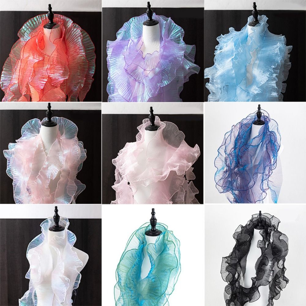 1 Yard Pleated Lace Ribbon Mer - Lace Ribbon Trim 리뷰 및 가격