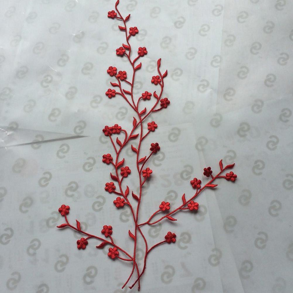 3D Flower Applique Plum Blosso - Applique Patch Flower 리뷰 및 가격