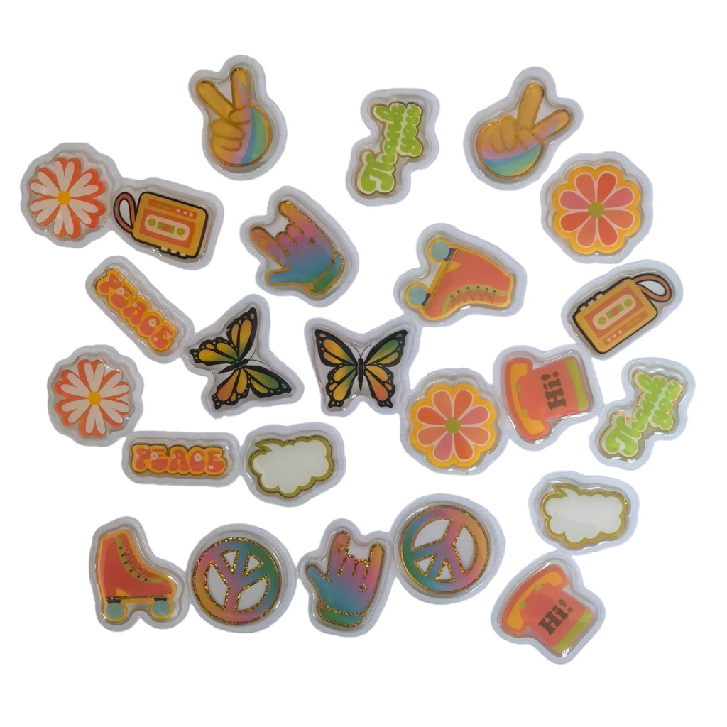 45 Pcs Adorable Epoxy Stickers - Craft Embellishment World 리뷰 및 가격