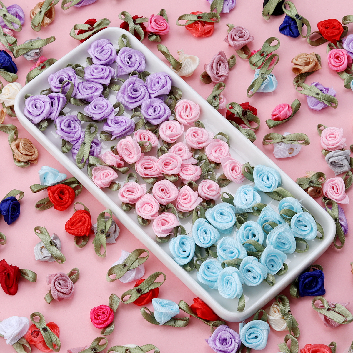 50Pcs 1.5x2.5cm 18 Colors For  - Embellishment Crafts 리뷰 및 가격